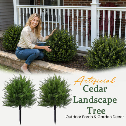 EcoCharm Cedro – Árbol paisajístico realista