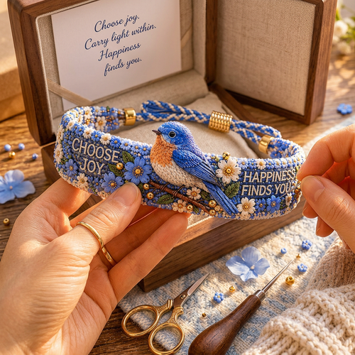 MeadowCharm – Kollektion handbestickter Armbänder