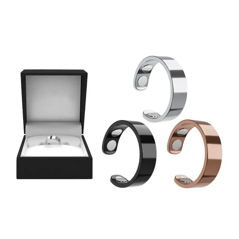 MagnaLuxe – Eleganter Magnetring aus Edelstahl