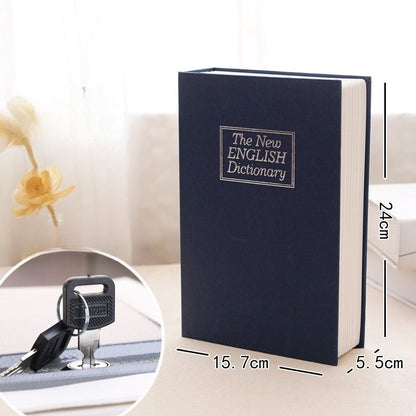 Caja fuerte con cerradura de libro oculto
