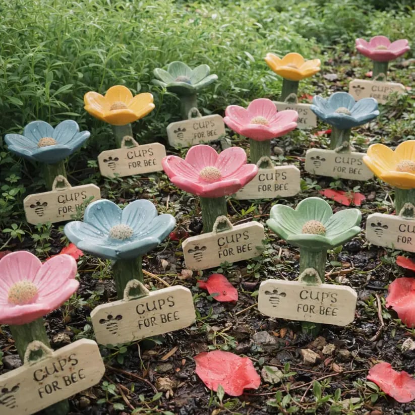 NectarNest - Bebedero para abejas de jardín