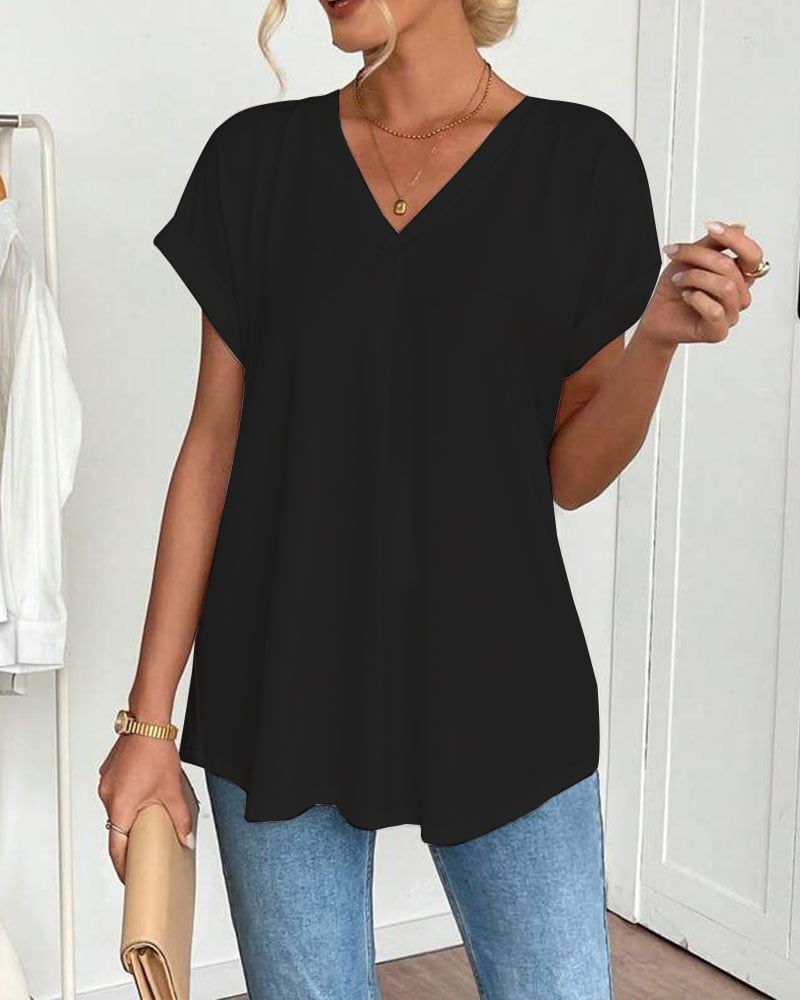 UrbanStitch V – Camiseta informal de patchwork