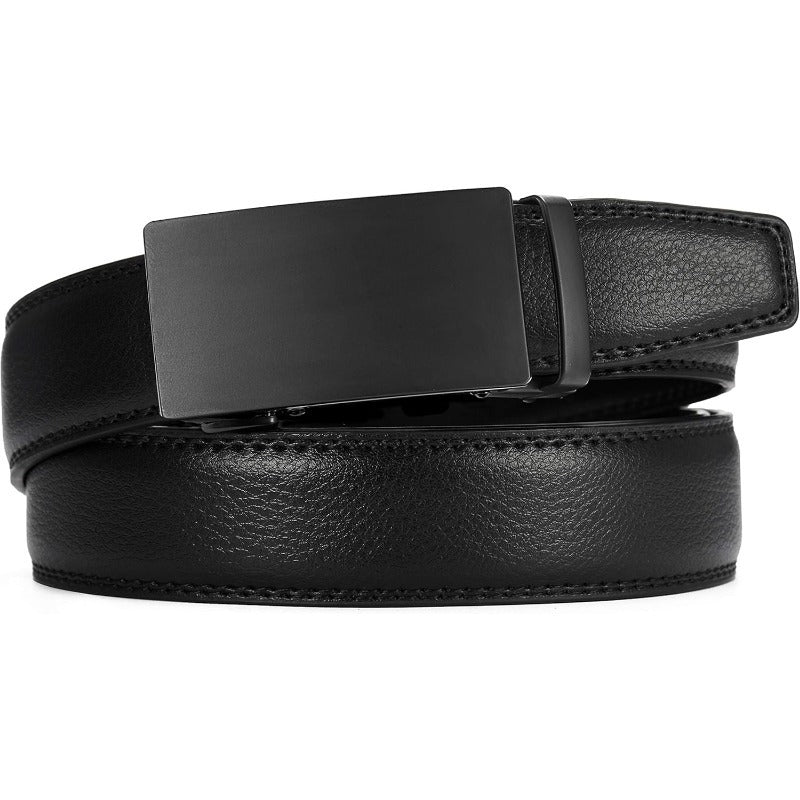FlexFit – Cinturón de cuero con hebilla de carraca y microajuste