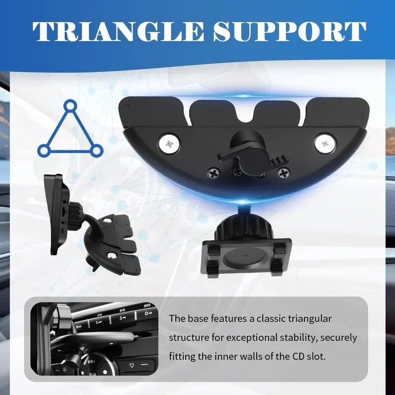 SpinDock – Soporte de Pantalla Universal para Coche
