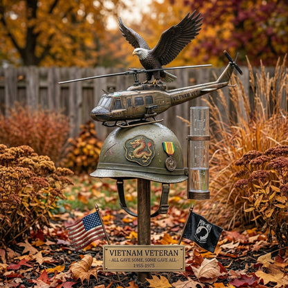 FreedomLegacy – Estaca de jardín con pluviómetro tributo