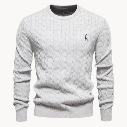 Kosta Strickpullover mit Zopfmuster | ALEVITA