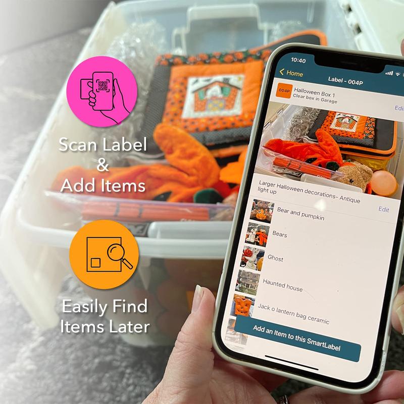 TrackTag - Etiquetas QR inteligentes para almacenamiento e inventario