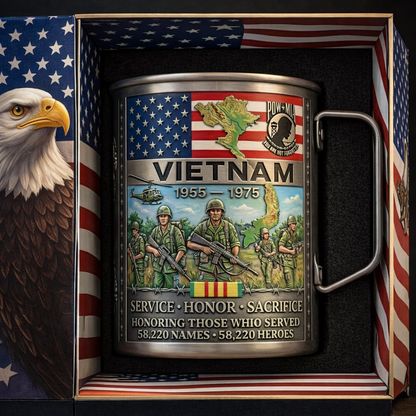 FreedomSteel – Taza Veterano de Vietnam