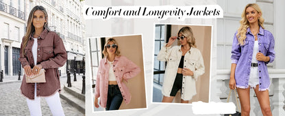 UrbanChic – Chaqueta vaquera con estilo para mujer