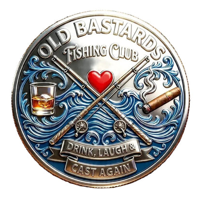 ReelLegacy – Moneda de Colección en Homenaje al Pescador Eterno