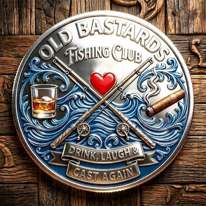 ReelLegacy – Moneda de Colección en Homenaje al Pescador Eterno