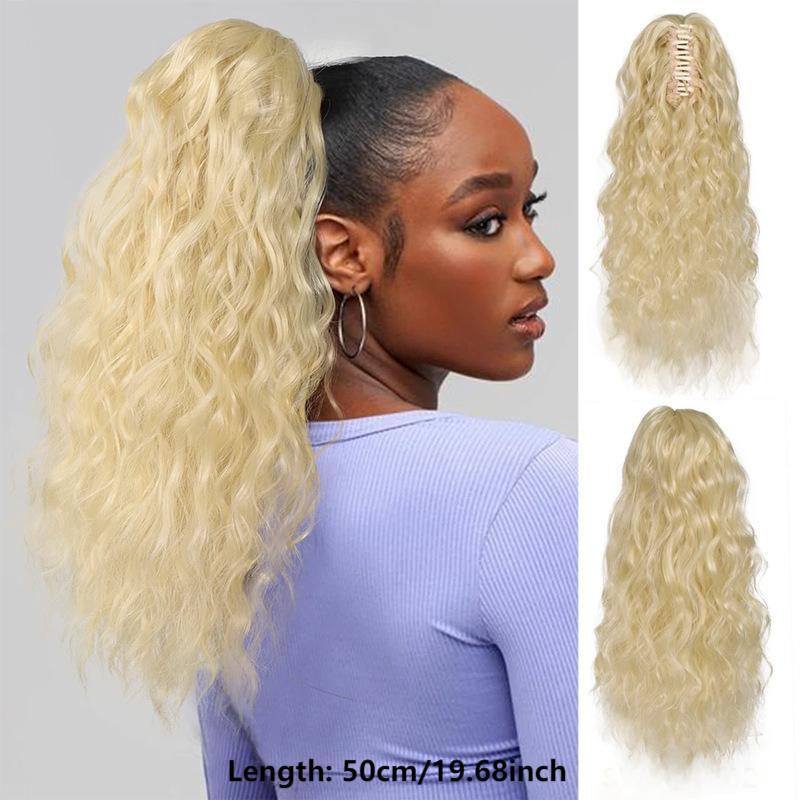 SilkiPony – Extensión de Cola de Caballo de Cabello Natural