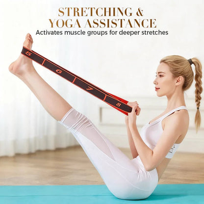 Fitness-Widerstandsband für Stretching und Yoga