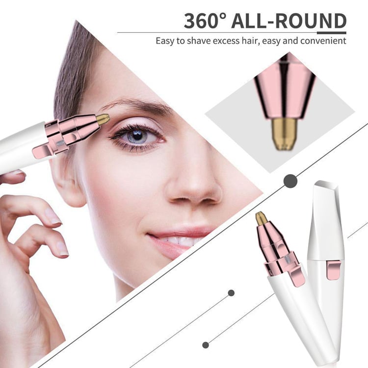 SilkShave Pro – Recortador facial y de cejas 2 en 1