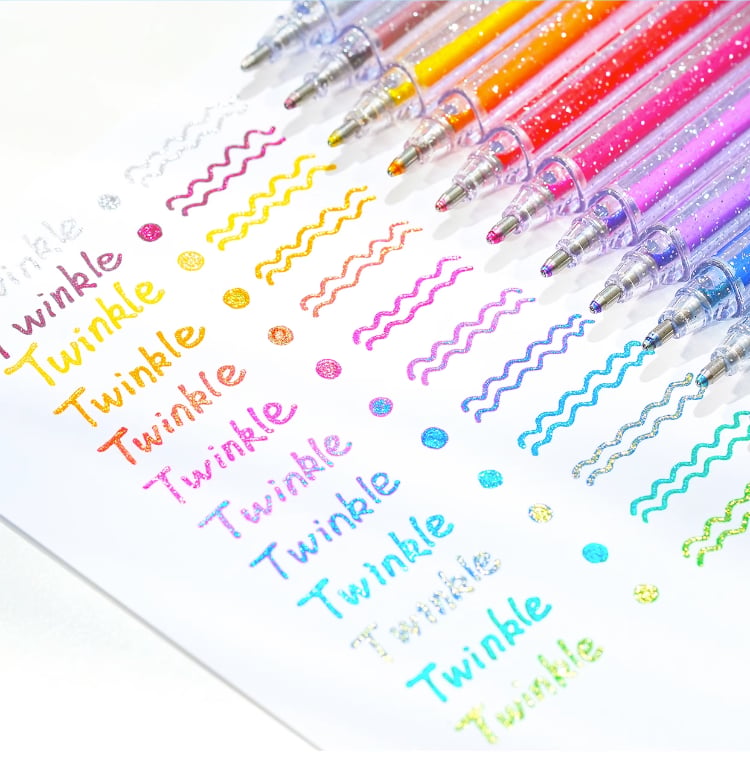 SparkWrite - Colección de bolígrafos de gel atrevidos y coloridos