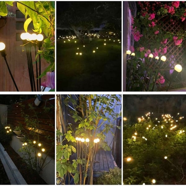 FireGlow – Luz de Jardín Luciérnaga con Energía Solar