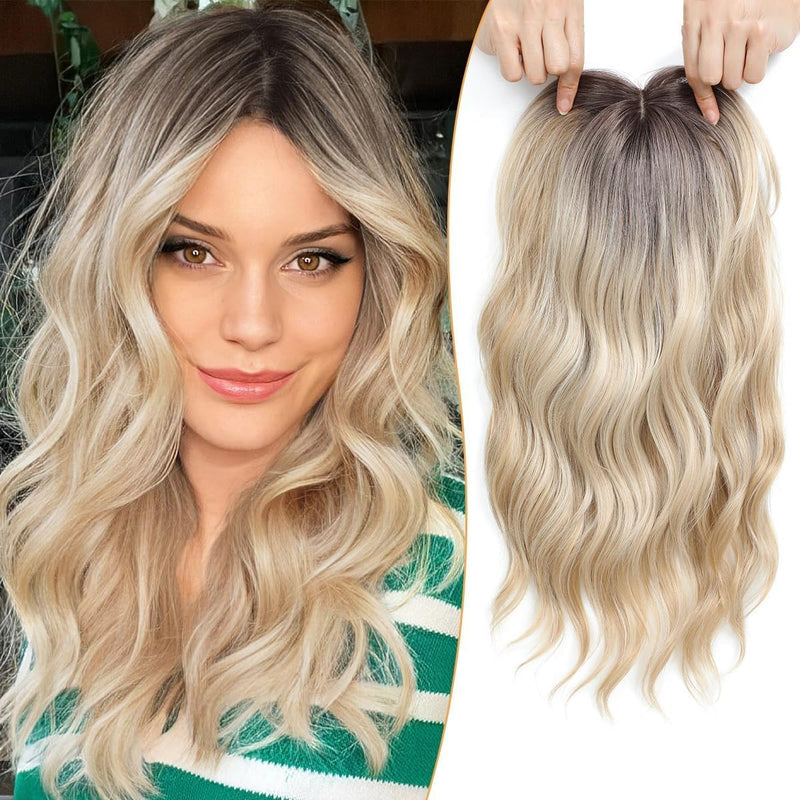 VolumeGrace – Nahtlose wellige Haar-Topper-Extension