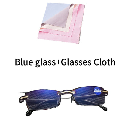 VisionGuard – Gafas de lectura de doble uso Sapphire antirreflejante de luz azul