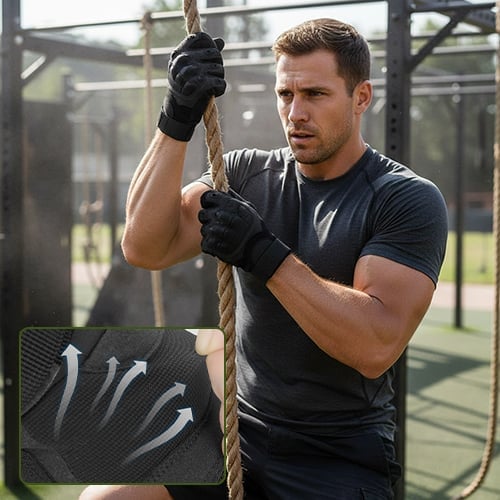 Guantes Tácticos de Agarre con Dedos Completos - IronClad Pro