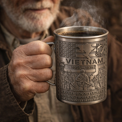 FreedomSteel – Taza Veterano de Vietnam