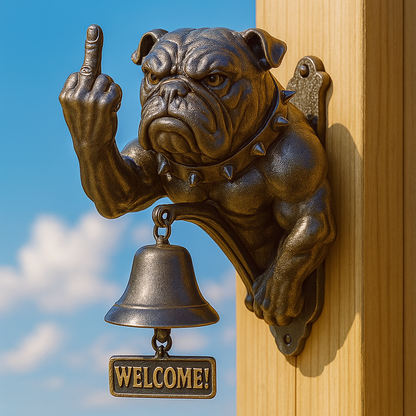 MightyBully - Divertida decoración de timbre de entrada