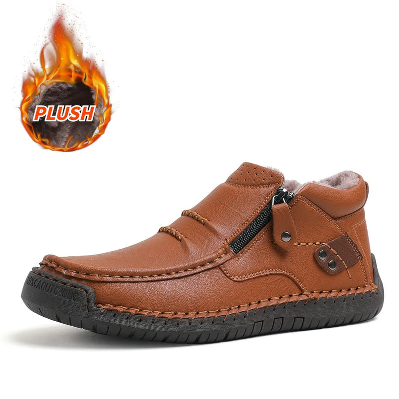 TimberCraft – Botas clásicas de piel auténtica para mayor comodidad