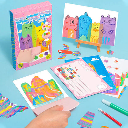 WonderSketch – Kit creativo de arte para rascar para niños