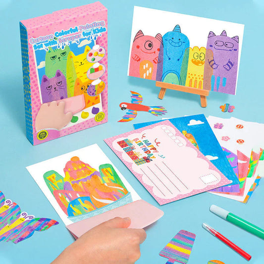 WonderSketch – Kreativ-Kratzset für Kinder
