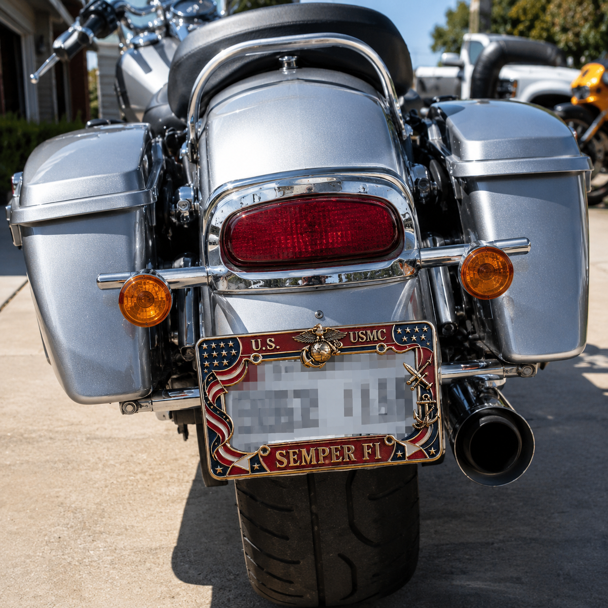 MarinePride – Semper Fi Chasis de Automóvil