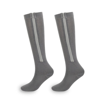 ZipFit – Calcetines de compresión deportivos con cremallera