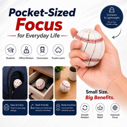 GripBall – Béisbol antiestrés inquieto