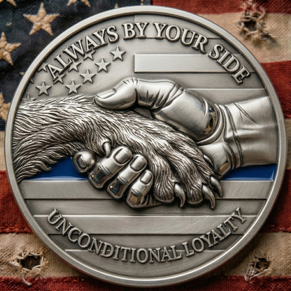 La promesa del guardián: moneda de honor K9