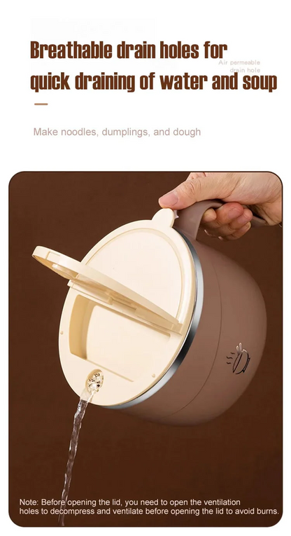 SteamCore – Tazón de Fideos de Acero Inoxidable