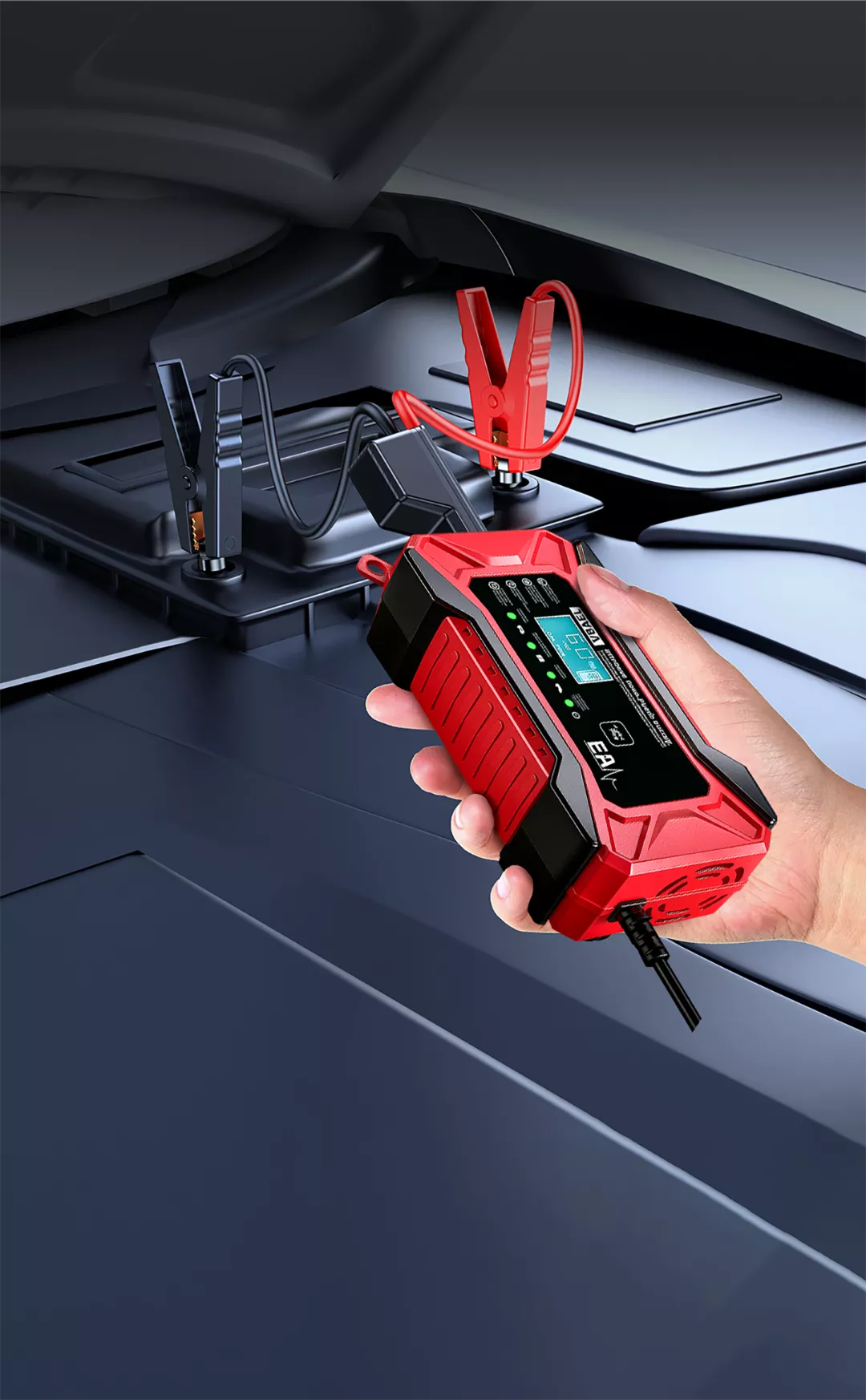 PowerRevive – Arrancador inteligente de baterías de coche