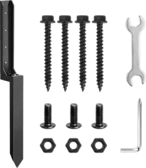 StabiliPost – Estaca de reparación instantánea para vallas
