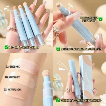GlowFix – Lápiz corrector doble hidratación 24H