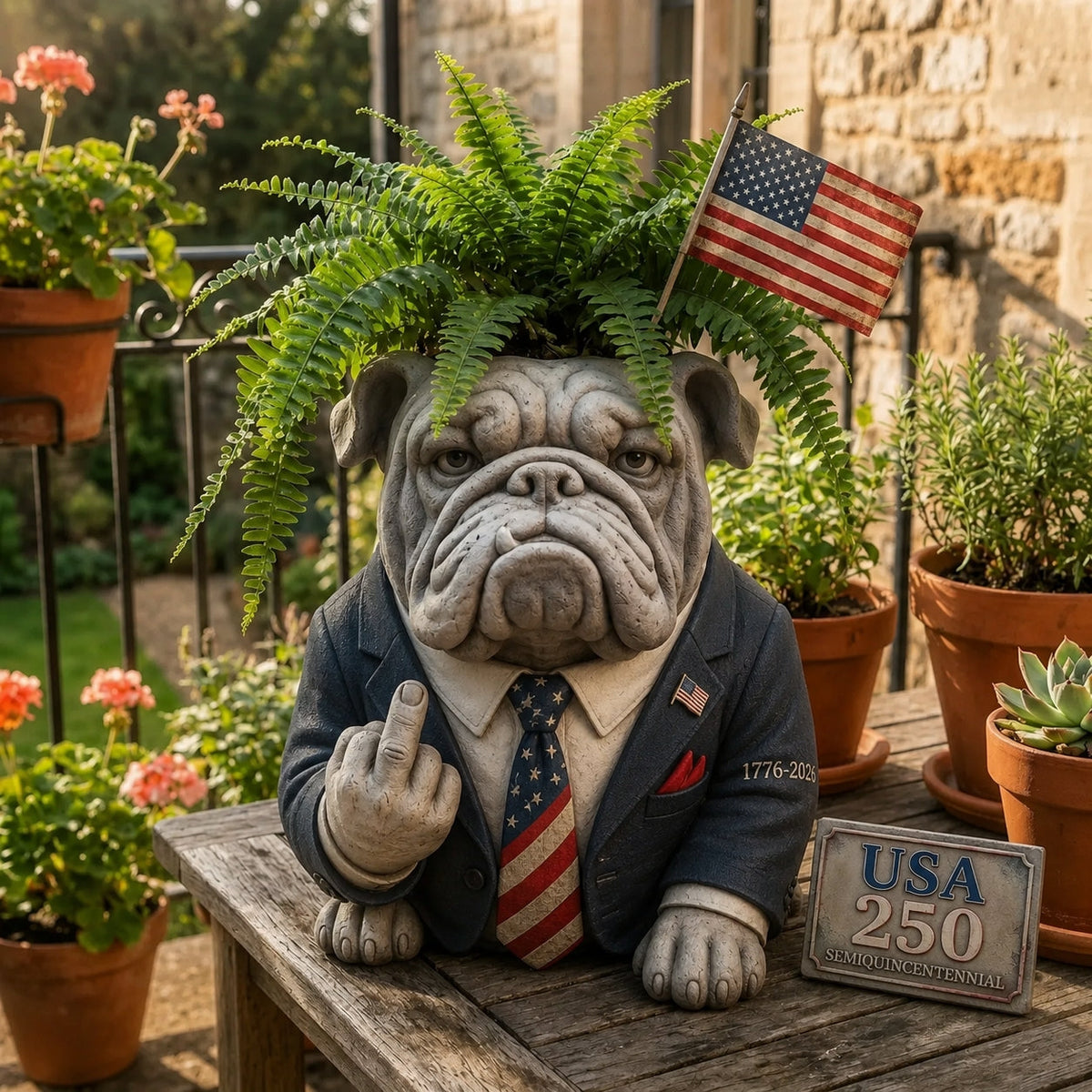 Frenchie Flex – Attitude-Garten-Pflanzgefäß