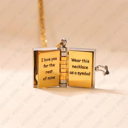 HeartWords - Collar Libro Abrible