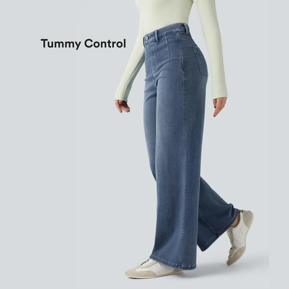 FlexCurve – Jeans mit hoher Taille und Bauch-weg-Effekt