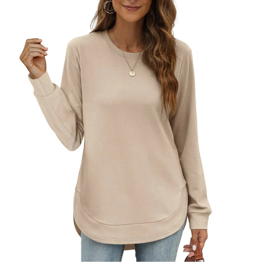 CurveFit – Weiches Crewneck-Sweatshirt für ganztägigen Tragekomfort