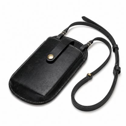 PocketLuxe – Bolso Cruzado de Cuero Premium para Teléfono