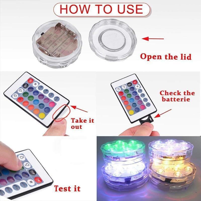PoolLuxe – Submersible LED Lights for Pools