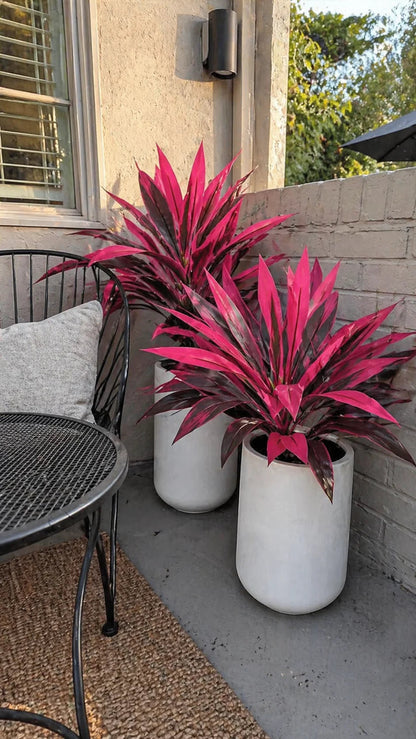 UrbanJungle – Juego de dúo de plantas tropicales artificiales