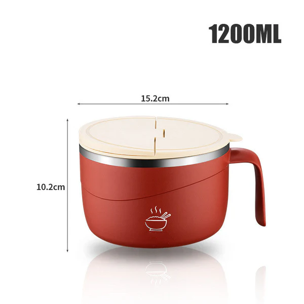 SteamCore – Tazón de Fideos de Acero Inoxidable