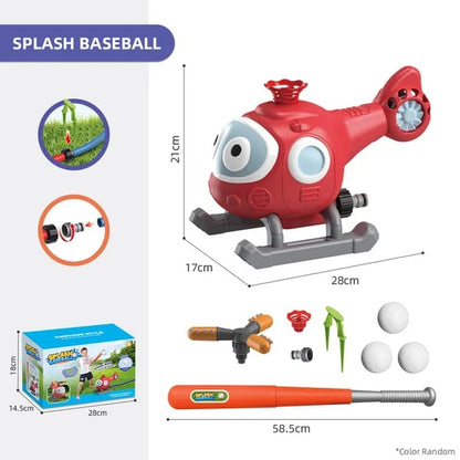 AquaSwing – Unterhaltsames Wasserspritz-Baseballspielzeug