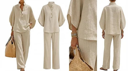 EasyAura – Damen-Outfit-Set in lockerer Passform