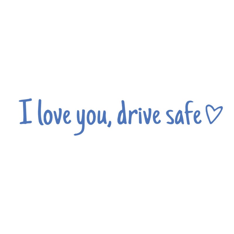 ShineWords – Pegatinas con citas reflectantes para coches