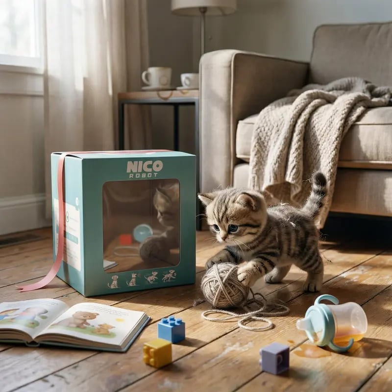 Gatito Robot Interactivo