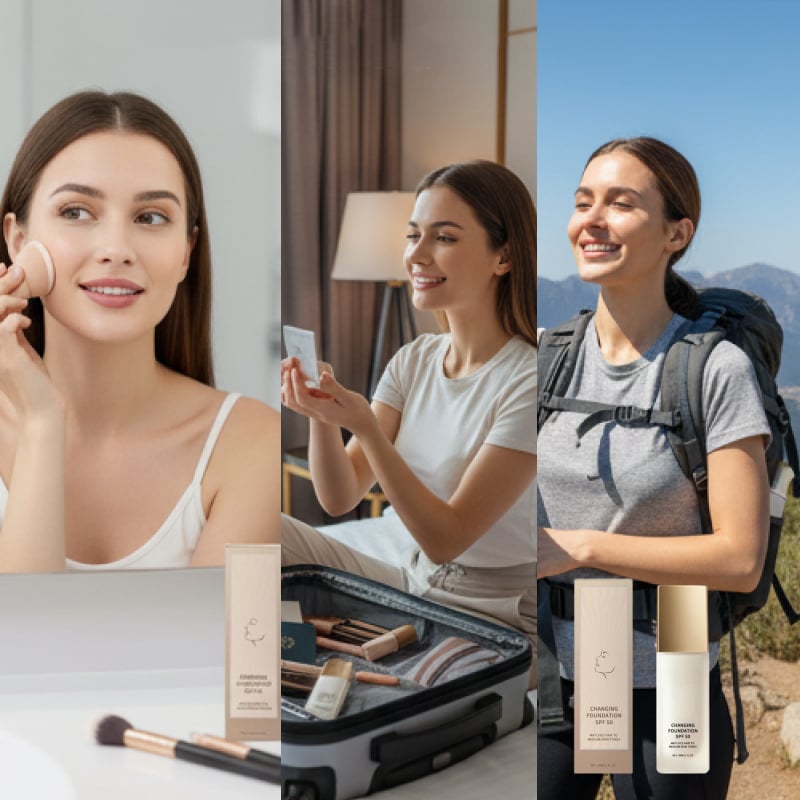 SkinAura – Base de Maquillaje Inteligente para la Combinación de Tonos