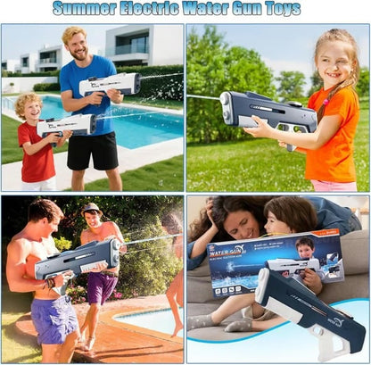AquaBlaster: Pistola de succión de agua automática